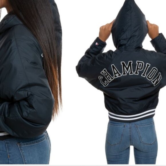 Champion puffer hooded jacket NWT - Picture 5 of 10